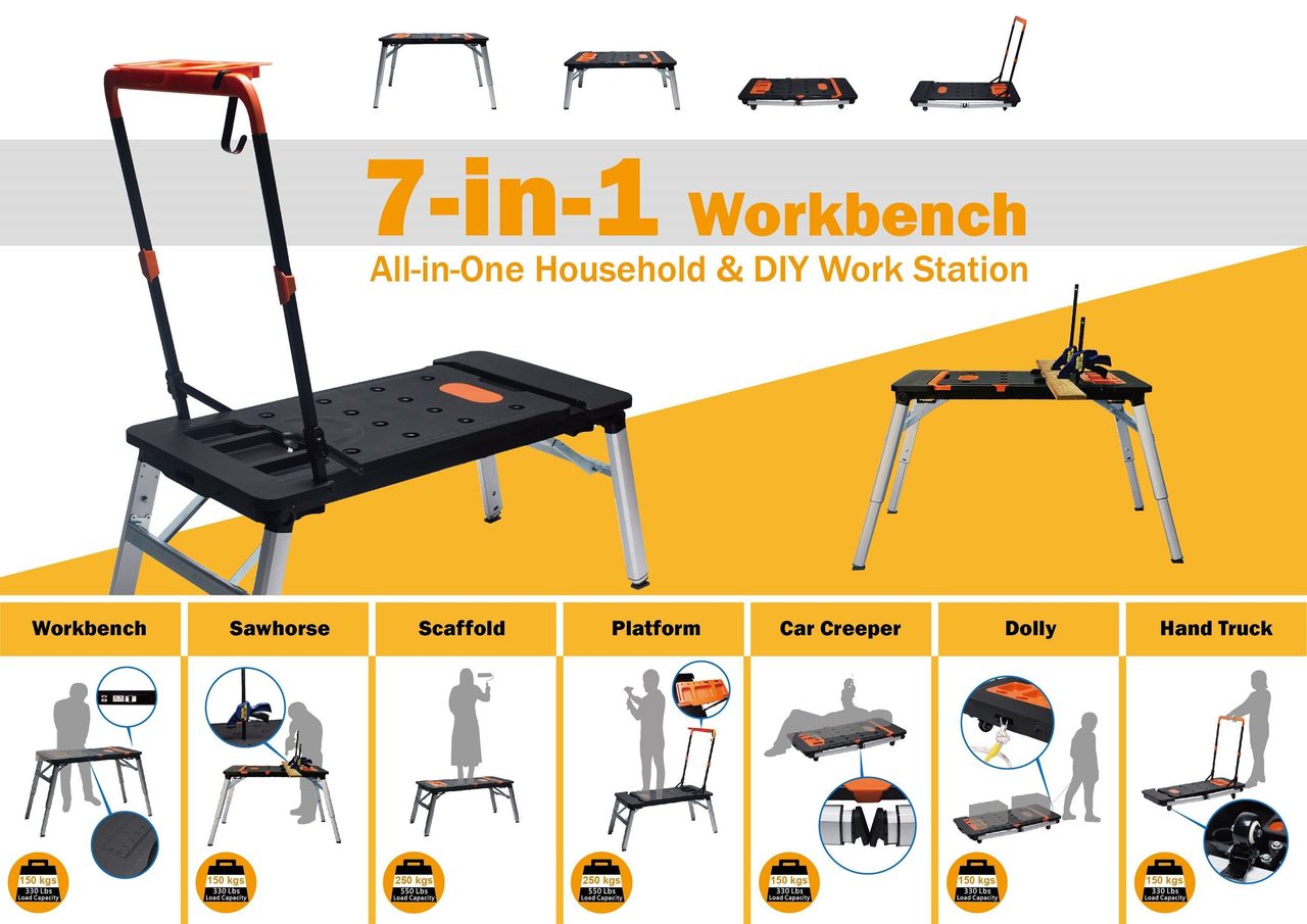 WS17 7-in-1 workbench — workbench by WIS Technology