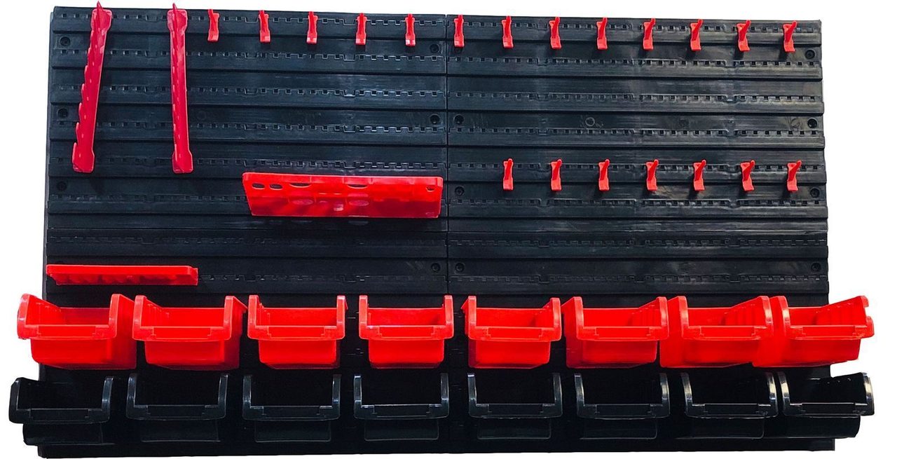 YS12121 44 Piece Plastic Mounted Wall DIY Tool — storage box by WIS Technology